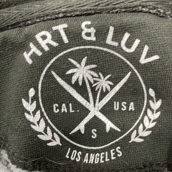 HRT & LUV Green Graphic Sweatshirt - Picture 4 of 4